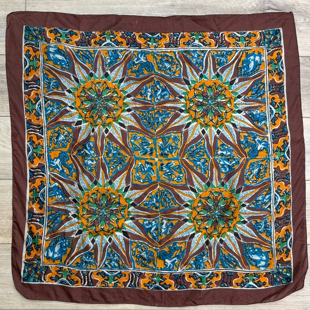 Vintage‎ Zodiac Scarf